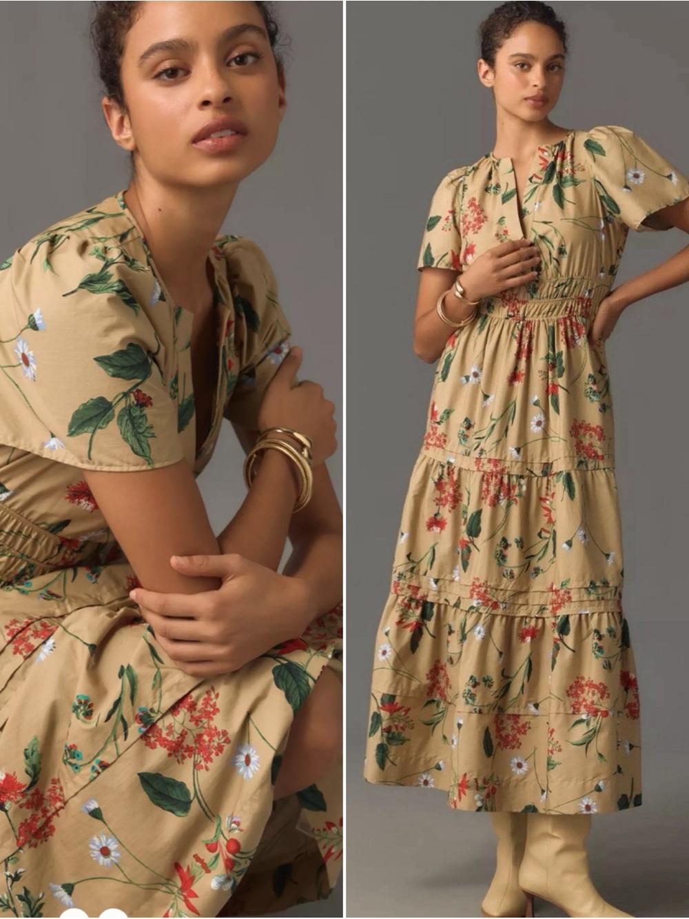 New Anthropologie The Somerset Maxi Dress Size M​​